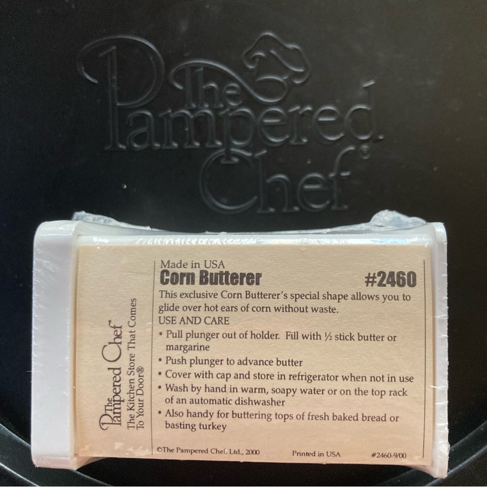 NIP Pampered Chef Corn Butter